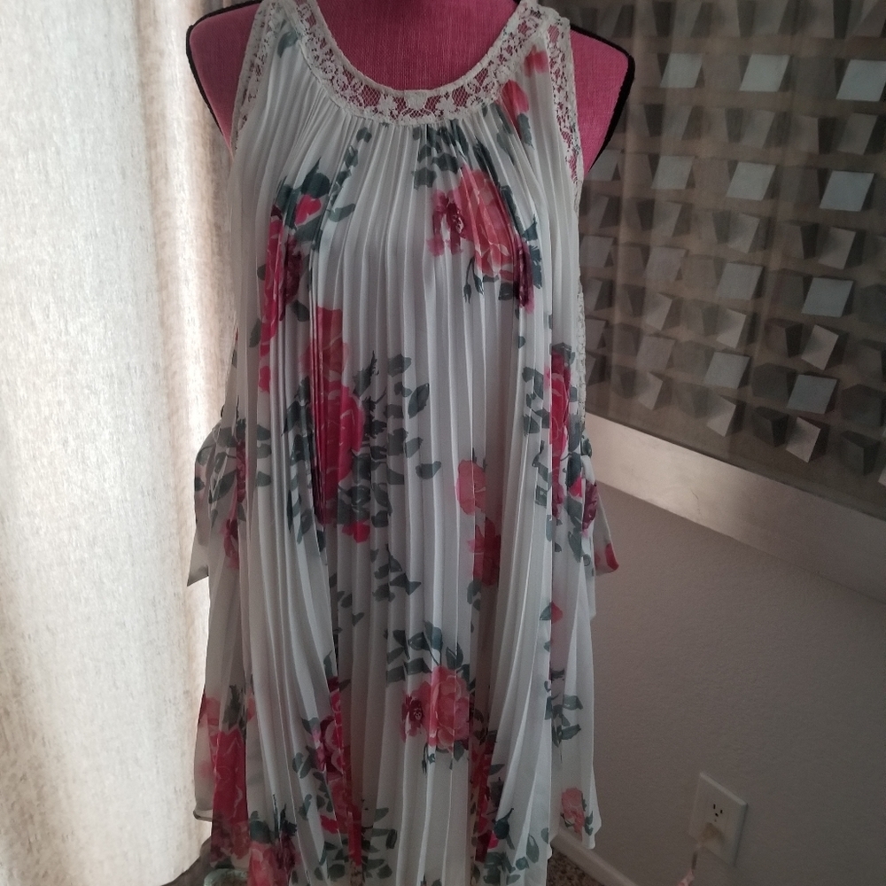 Floral print sundress